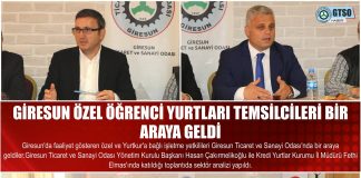 Giresun Özel Öğrenci Yurtları Temsilcileri Bir Araya Geldi