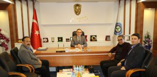 PTT Başmüdürü TEKİN’den Odamıza Ziyaret