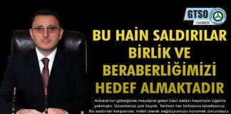 Bu Hain Saldırılar Birlik Ve Beraberliğimizi Hedef Almaktadır