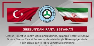 Giresun’dan İran’a İş Seyahati