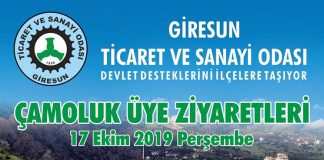 Çamoluk Üye Ziyaretleri
