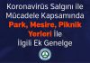 Park, Mesire, Piknik Yerleri İle İlgili Genelge
