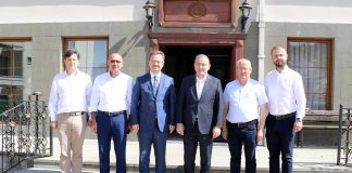 Vali ÜNLÜ’den Veda Ziyareti