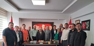 MHP İl Başkanı Karaosmanoğlu’na Hayırlı Olsun Ziyareti