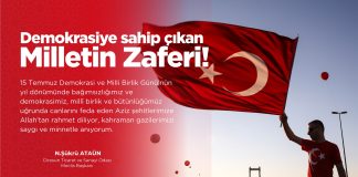 Demokrasiye Sahip Çıkan Milletin Zaferi