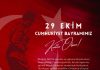 Cumhuriyet Bayramımız Kutlu Olsun