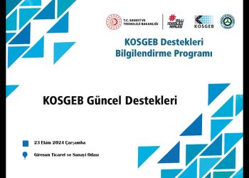 KOSGEB Destekleri Toplantısı