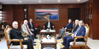 Giresun Valisi Serdengeçti’ye Ziyaret