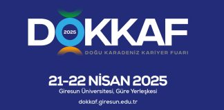 Doğu Karadeniz Kariyer Fuarı (DOKKAF) 21 – 22 Nisan 2025 tarihlerinde Giresun Üniversitesi Ev Sahipliğinde Gerçekleştiriliyor
