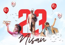 23 Nisan Ulusal Egemenlik ve Çocuk Bayramı Kutlu Olsun