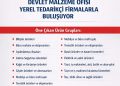 DMO Yerel Tedarikçi Firmalarla Buluşuyor