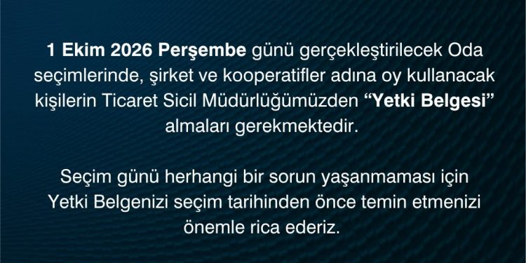 Yetki Belgesi