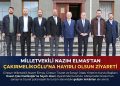 Milletvekili Nazım Elmas’tan Hayırlı Olsun Ziyareti